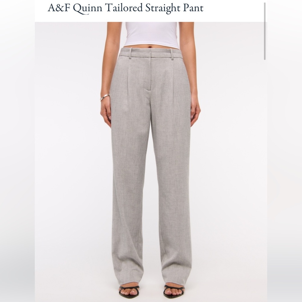 Abercombie Tailored Straight Pant